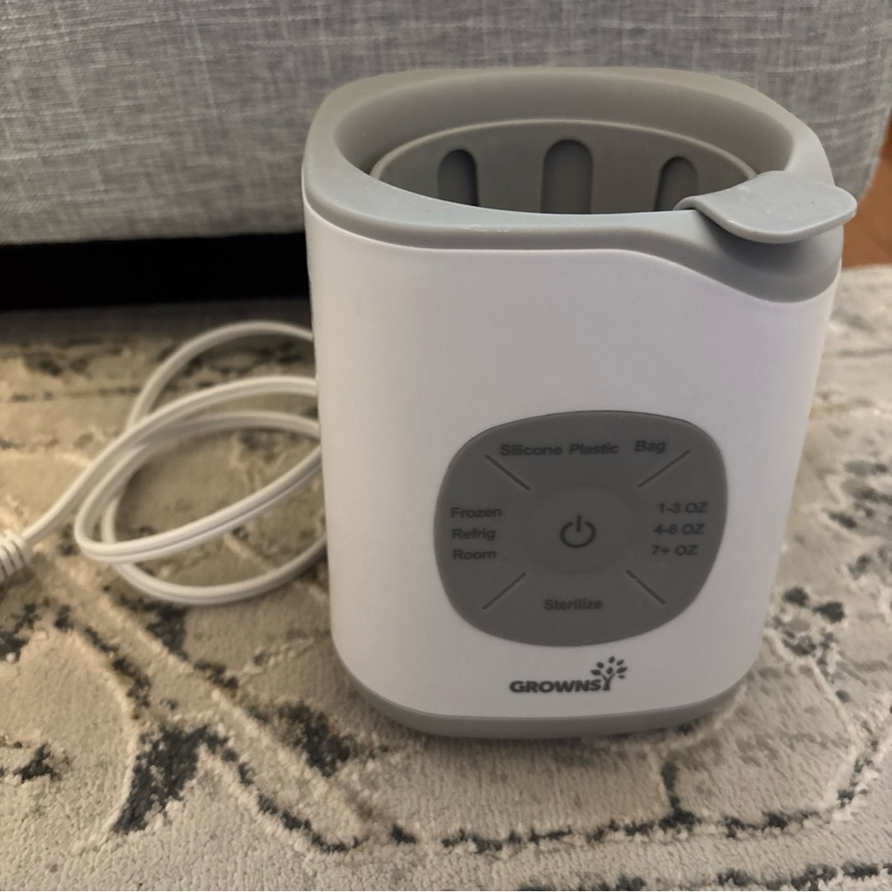 GROWNSY Baby Bottle Warmer Fast for Breastmilk & Formula, Sterilize, thaw, warm